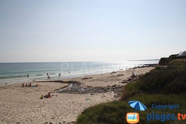 Plage de Mesperleuc à Plouhinec - Finistère