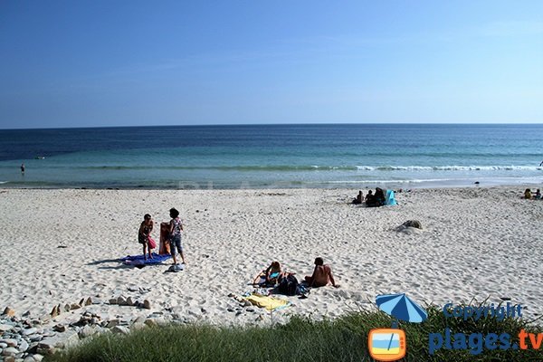 Plage dans le Finistère Sud