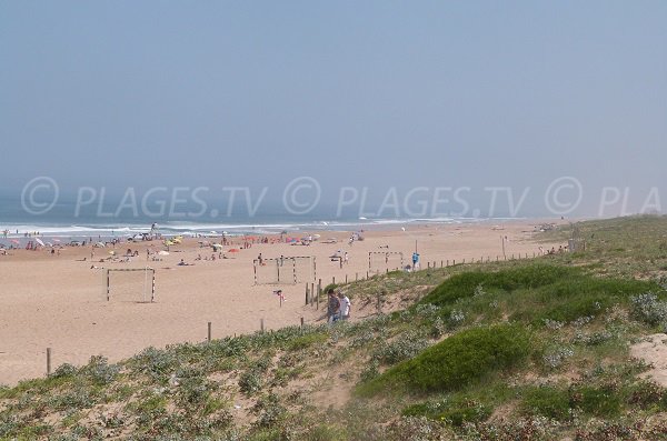 Plage du Métro à Tarnos