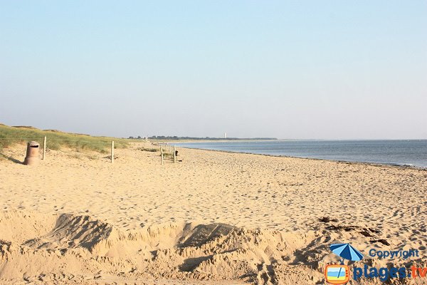 Photo de la plage du Midi à Noirmoutier