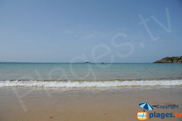 Pointe de la Varde vue depuis la plage du Mihinic - Saint-Malo