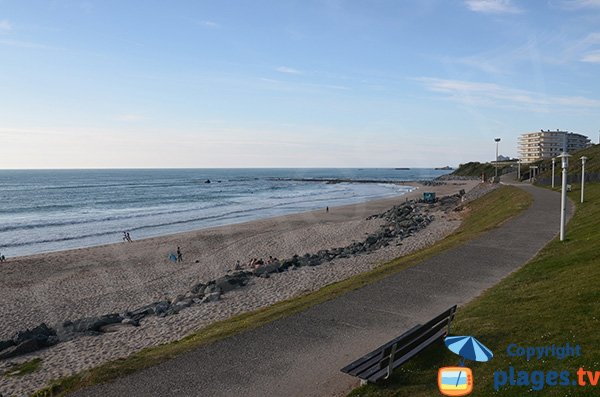 Promenade between Milady and Ilbarritz beaches - Biarritz