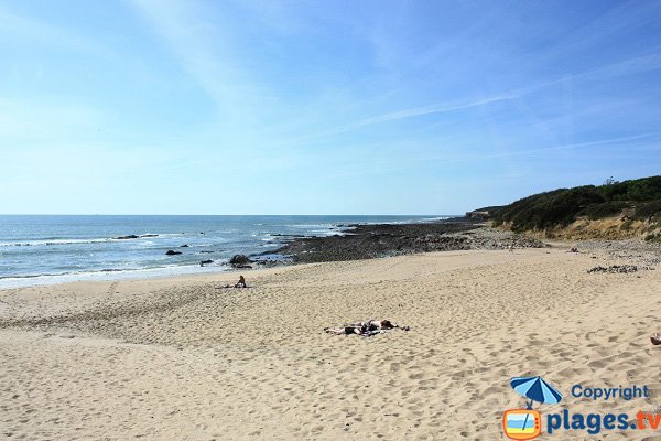 Plage de la Mine côté ouest - Jard sur Mer