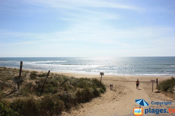 Access to Mine beach - Jard sur mer