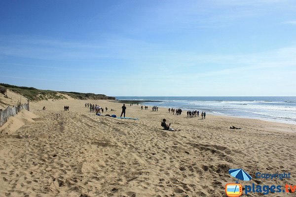 Photo of Mine beach in Jard sur Mer in France