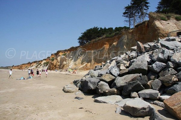 Photo de la plage de la mine d'Or de Pénestin