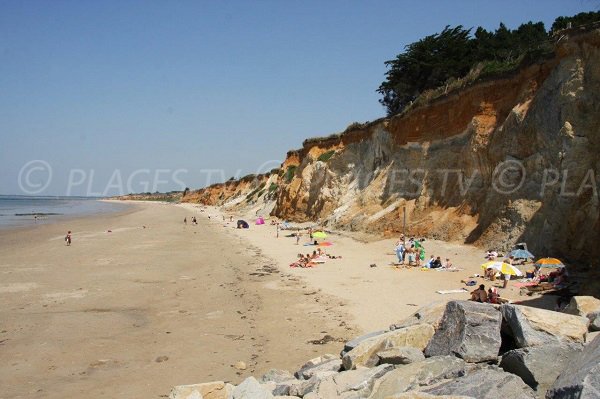 Mine d'Or beach in Pénestin - Brittany - France