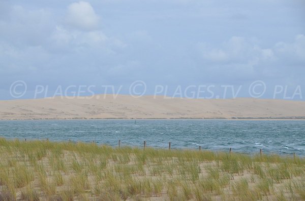 View on Pilat Dune from Mirador restaurant - Cap Ferret