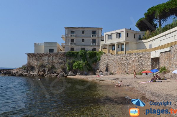 Plage de la Mirandone à Vallauris Golfe-Juan