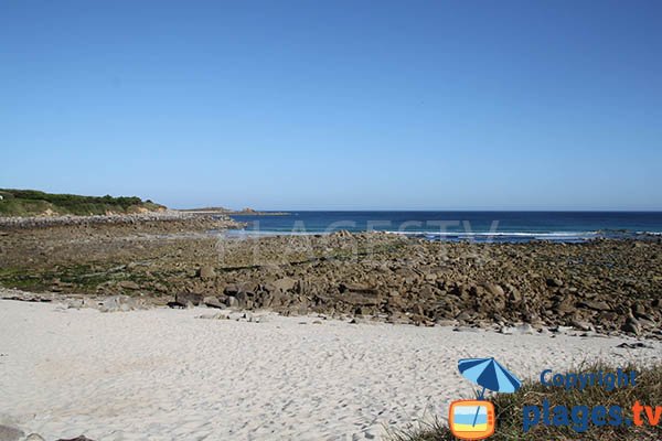 Photo de la plage de Porz Misclic à Sibiril