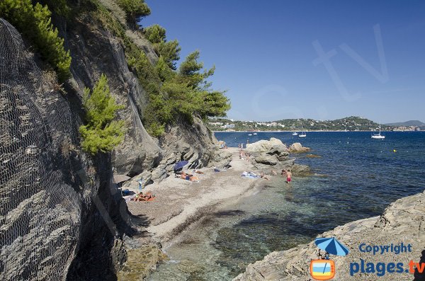 Photo de la crique de la Mitre - Toulon