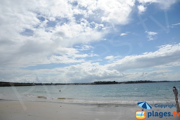 Dinard from the Mole beach of St Malo