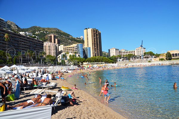 Private beaches in Monaco