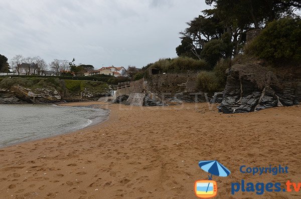 Plage de Montbeau à Pornic