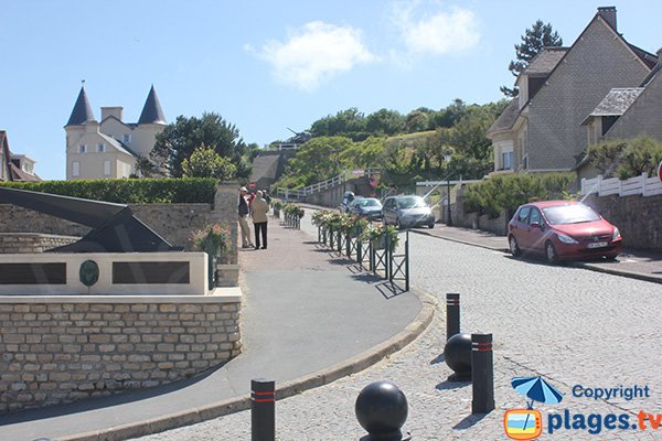 Parking of Montgomery beach