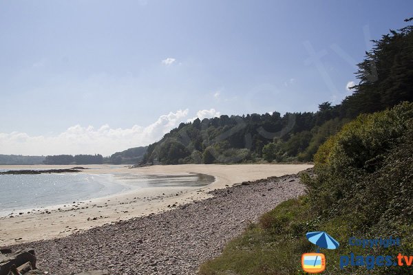 Spiaggia dei Montiers a Erquy in Francia