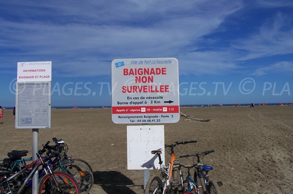 Nudist area in Port la Nouvelle