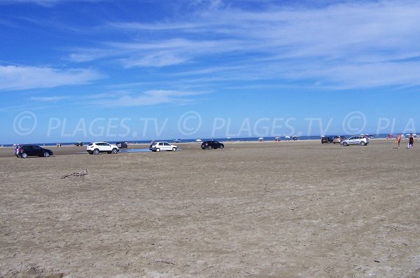 Plage des Montilles à Port la Nouvelle