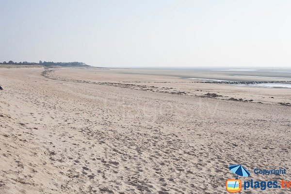 Grande plage à Montmartin-sur-Mer