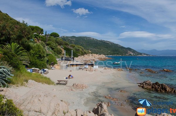 Plage de la paillote de Moorea - Ajaccio