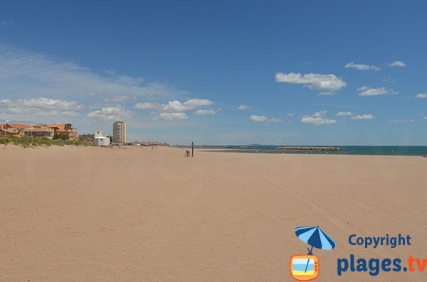 spiaggia più selvaggia di Valras