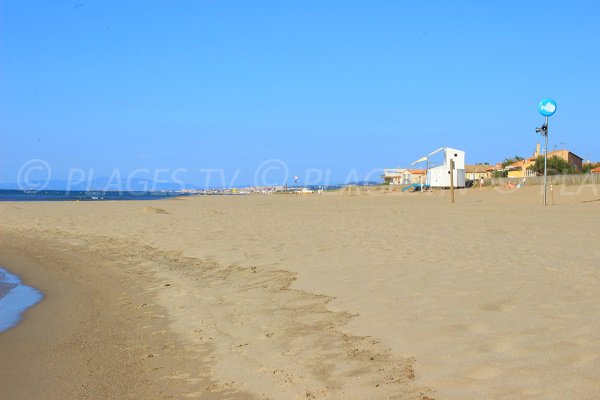 Plage des Mouettes à Valras