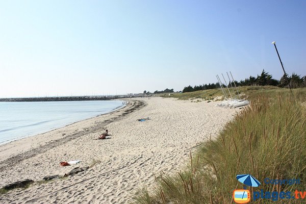 Spiaggia del Moulin de la Bosse a Noirmoutier - L'Epine