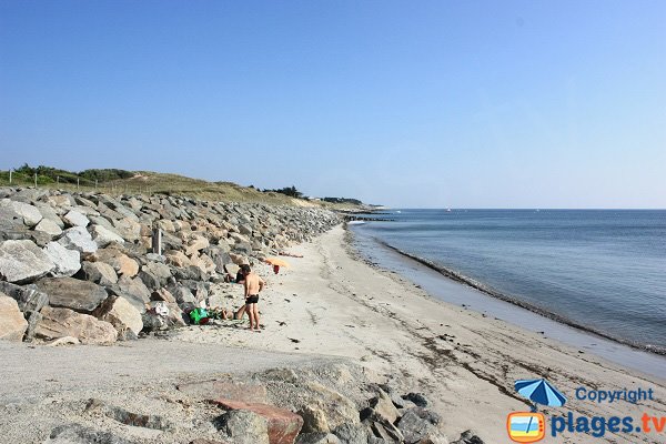 South side of the beach Bosse - Noirmoutier