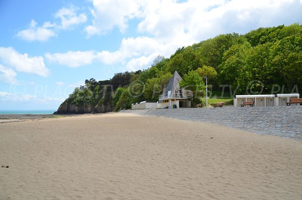 Environnement de la plage du Moulin à Etables sur Mer