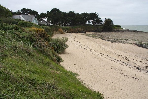 Photo de la plage du Moulin à Mesquer