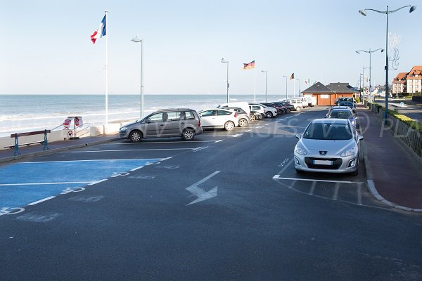 Parking of Jean Moulin beach - Villers sur Mer