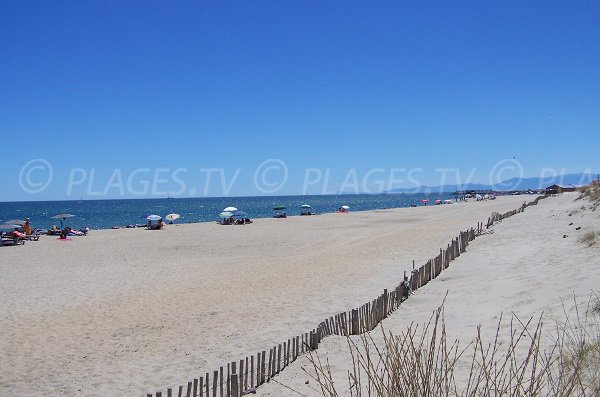 Photo of Mouret beach in Leucate - France