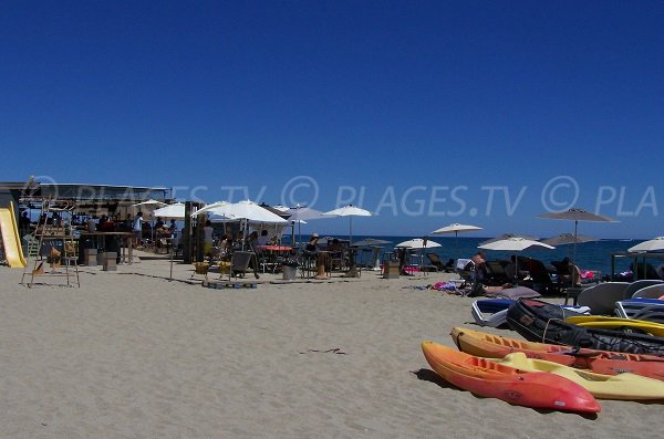 Paillote chez Biquet à Leucate - Plage du Mouret