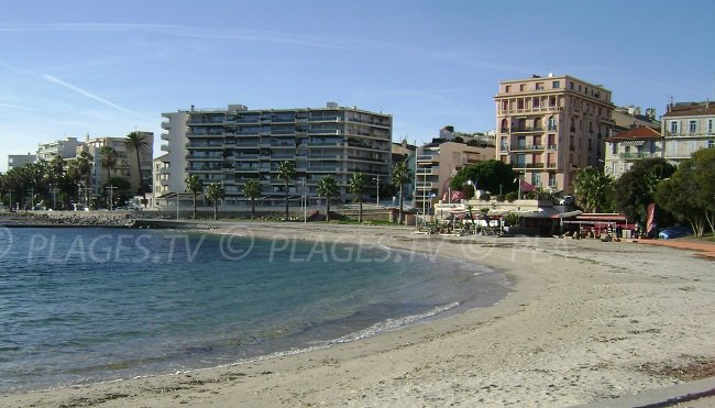 Plage du Mourillon à Toulon