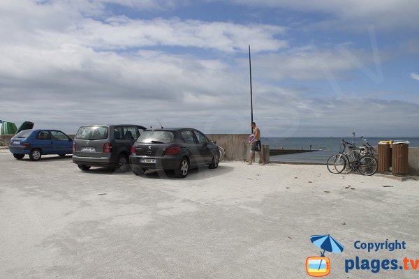 Parking de la plage de Mousterlin - Fouesnant