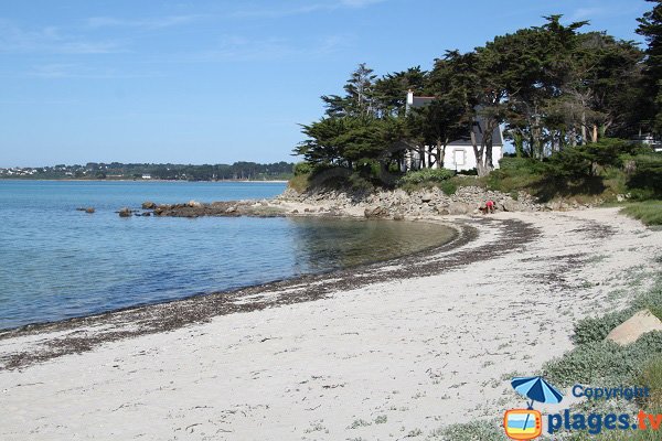 Photo de la plage du Mouton de Pleumeur Boudou