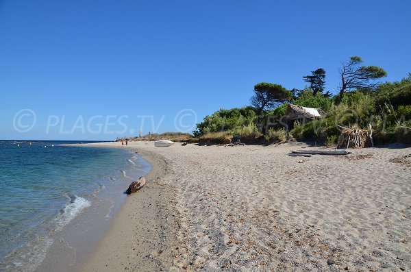 Nördlicher Teil des Strandes La Moutte - Saint Tropez