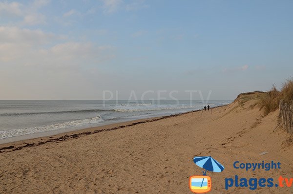 plage du Murier à Notre Dame de Monts