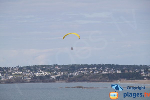 Parapente à Pléneuf Val André