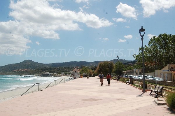 Promenade Marinella à l'Ile Rousse