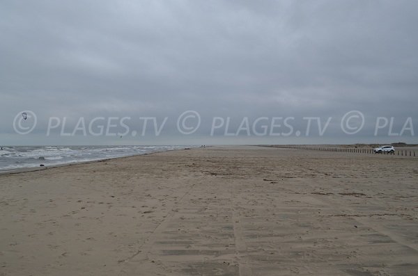 Port Saint Louis in Camargue with the Napoleon beach