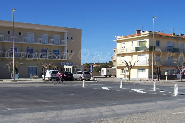 Buildings in Narbonne-Plage