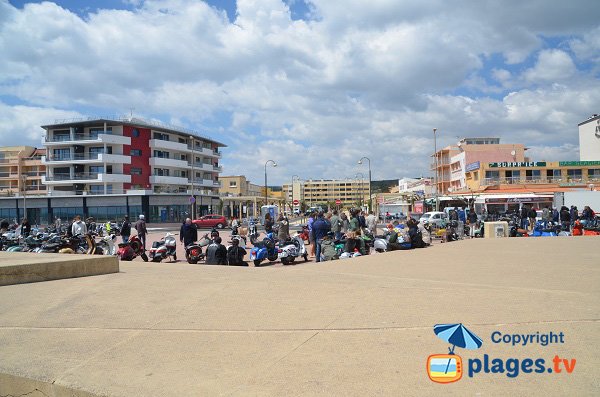 Seafront of Narbonne - France