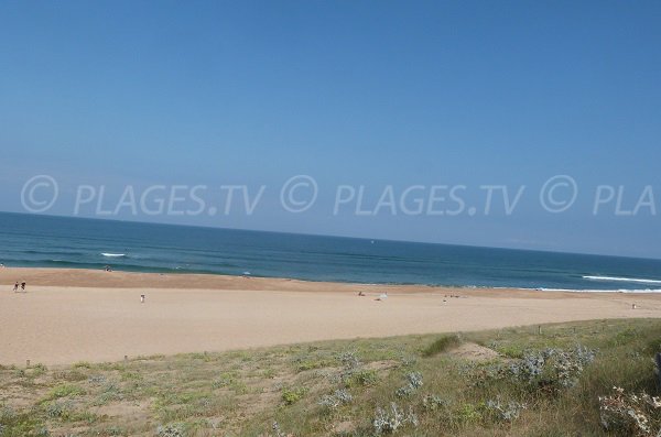 Beach north of Hossegor