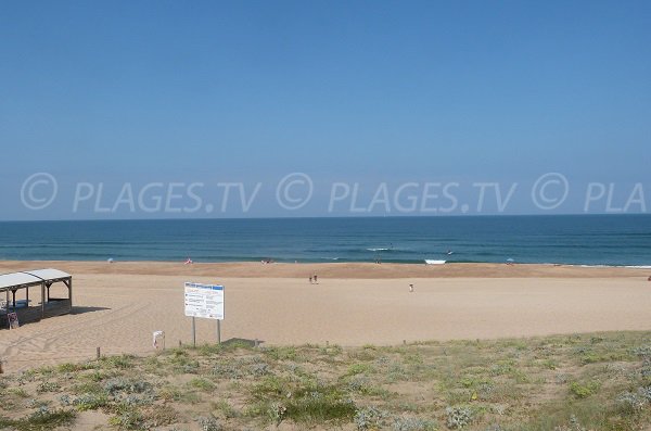 Plage naturiste d'Hossegor