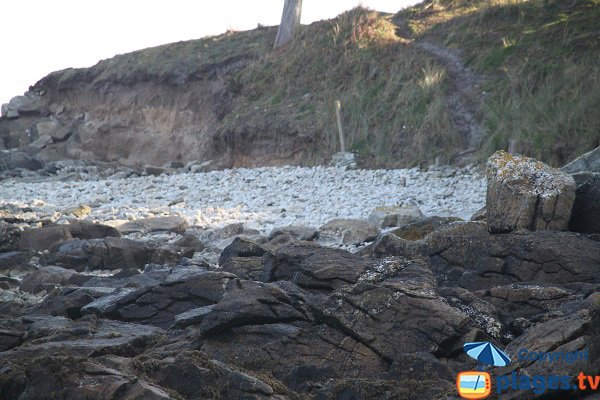 Seconde crique naturiste à Roscoff