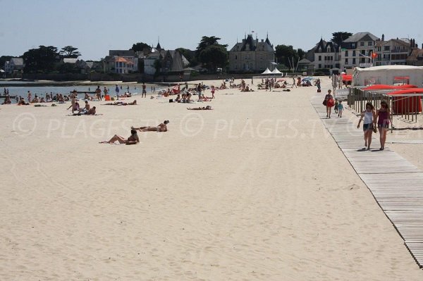 Photo de la plage du Nau à Pouliguen