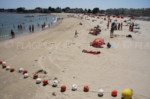 Pouliguen and its sand beach