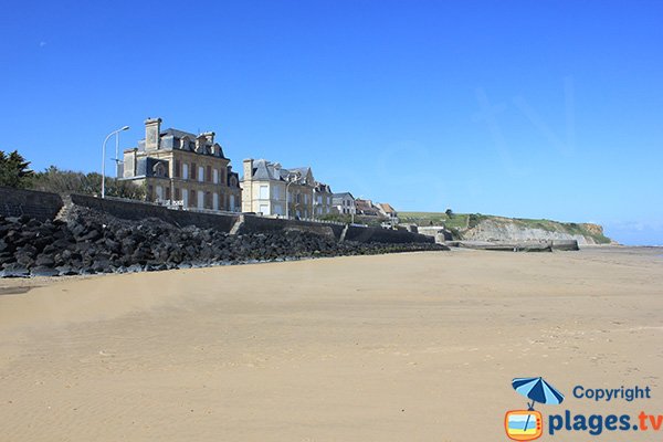 Photo de la plage Neptune à Arromanches les Bains