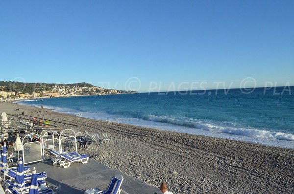 Vue sur la baie de Nice